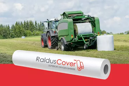 Paalinsidontamuovi Raldus 138cm valkoinen - Käärintäkalvot ja Paalaustarvikkeet - FILM138_RALDUS - 1