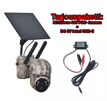 riistakamera NITEforce Live-Cam Pro 4G Tarjouspaketti - Lähettävät Riistakamerat - 6430061582193TP1 - 1